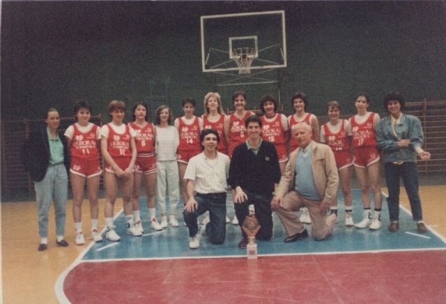 Formazione della Deborah Milano cadette 1985/86